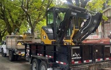 Photo of a 2023 John Deere 35G & Snake River Double Axle Trailer Excavators for sale