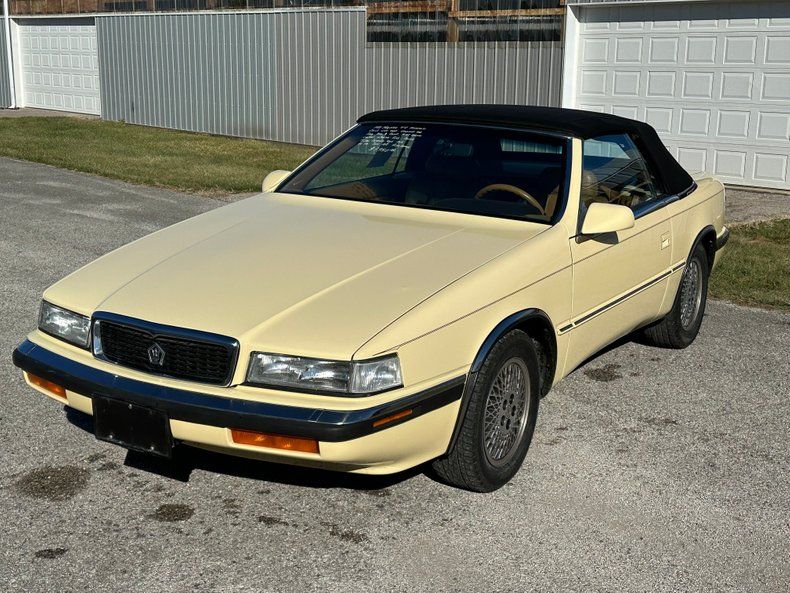 1989 Chrysler TC by Maserati Convertible 