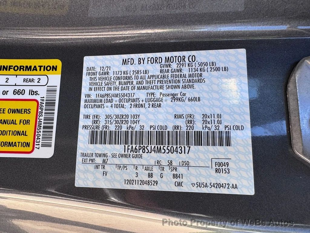 2021 Ford Mustang 43